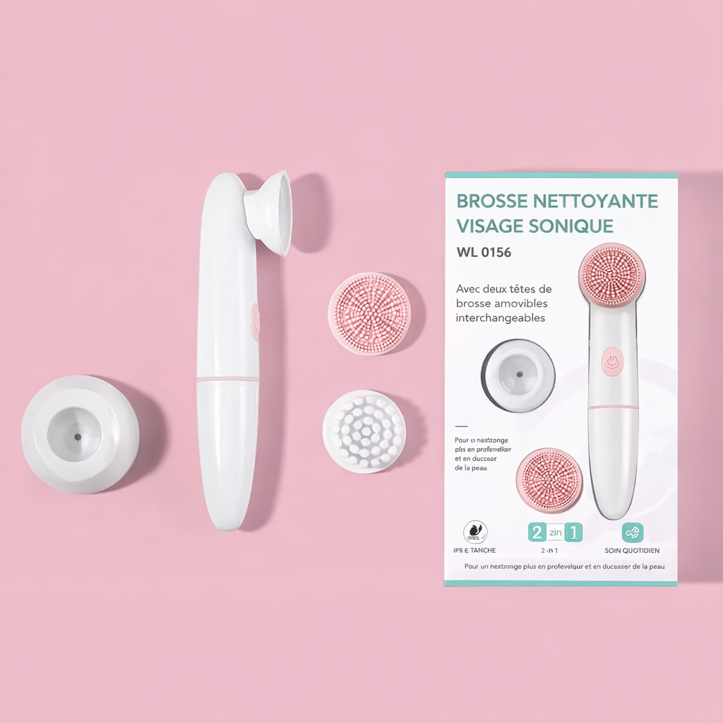 VibrantGlow Facial Brush