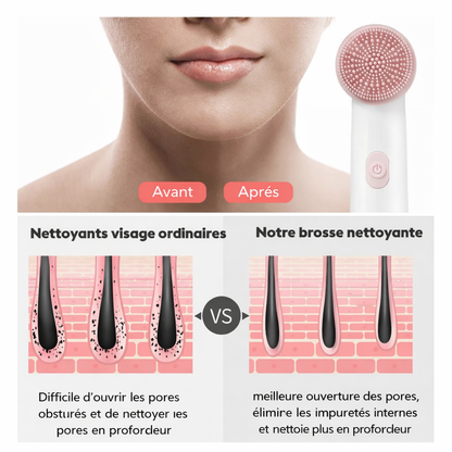VibrantGlow Facial Brush