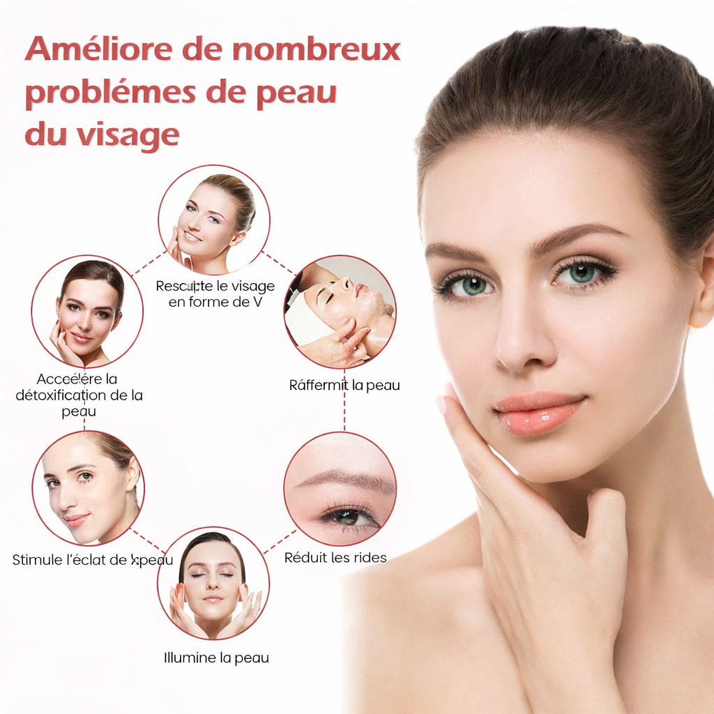 Lifteur Visage Vibrant Or 24K